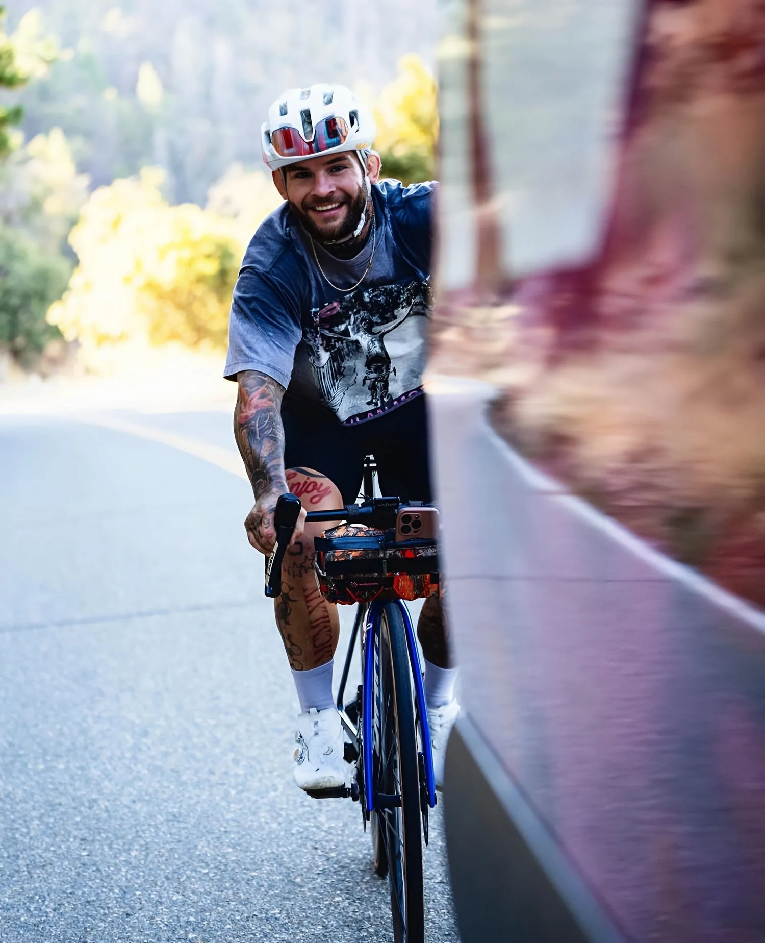 Group cycling community Vince founded